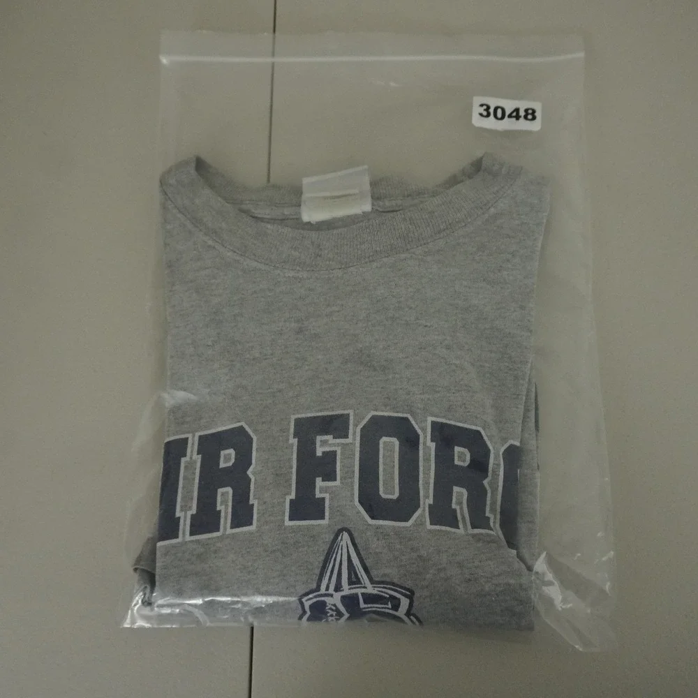 Champion T-Shirt Mens Medium Grey Air Force Boxing Falcons Graphic Athletic Tee - Picture 8 of 8